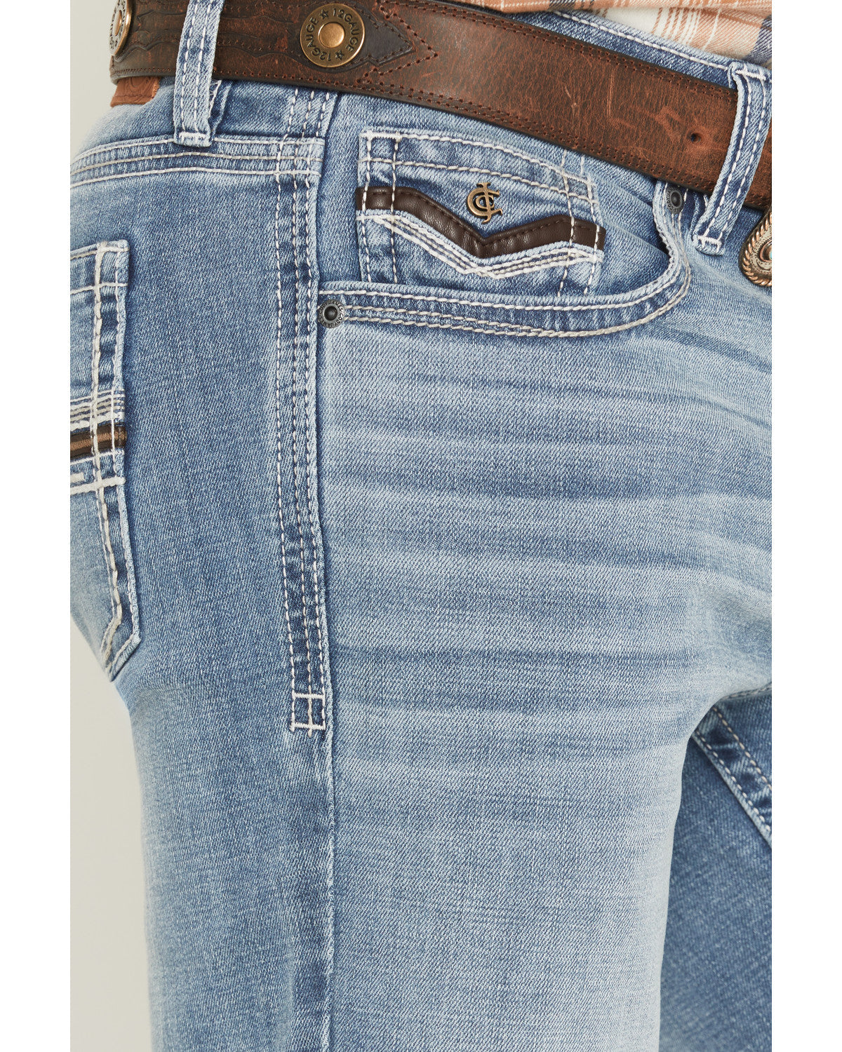 Men's Cooper Wash Duke Relaxed Bootcut Stretch Denim Jeans