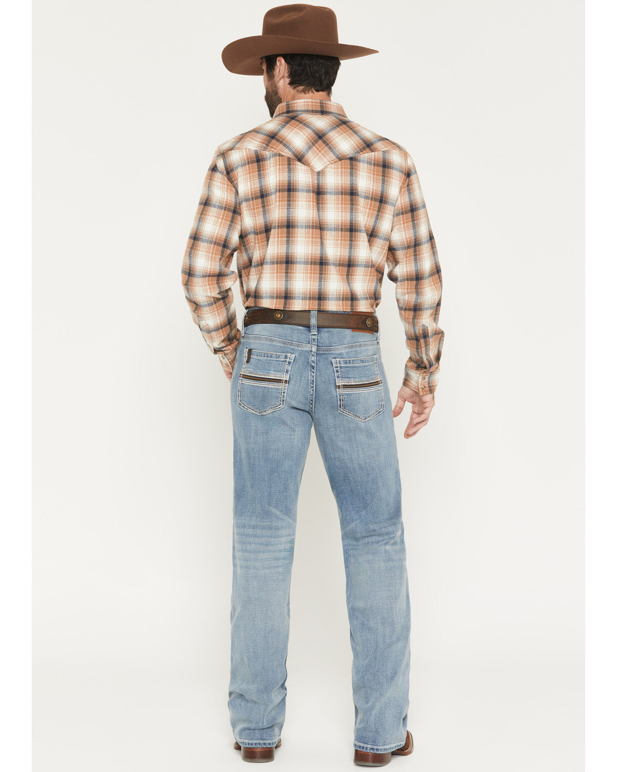 Men's Cooper Wash Duke Relaxed Bootcut Stretch Denim Jeans