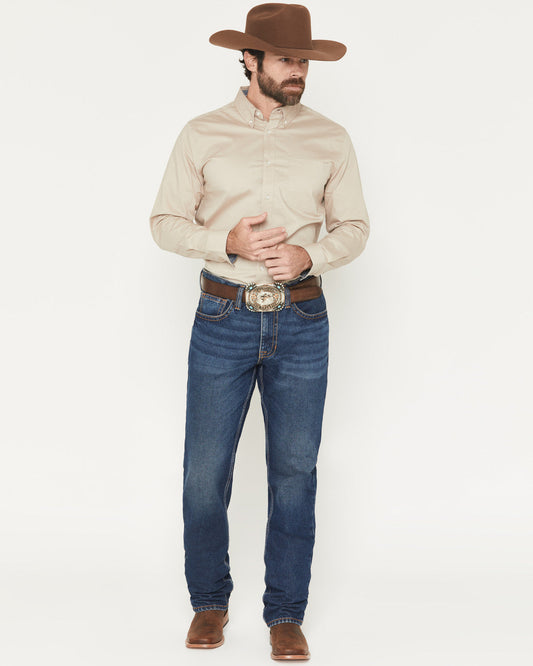 Men's Dakota Wash Jackson Slim Straight Rigid Denim Jeans