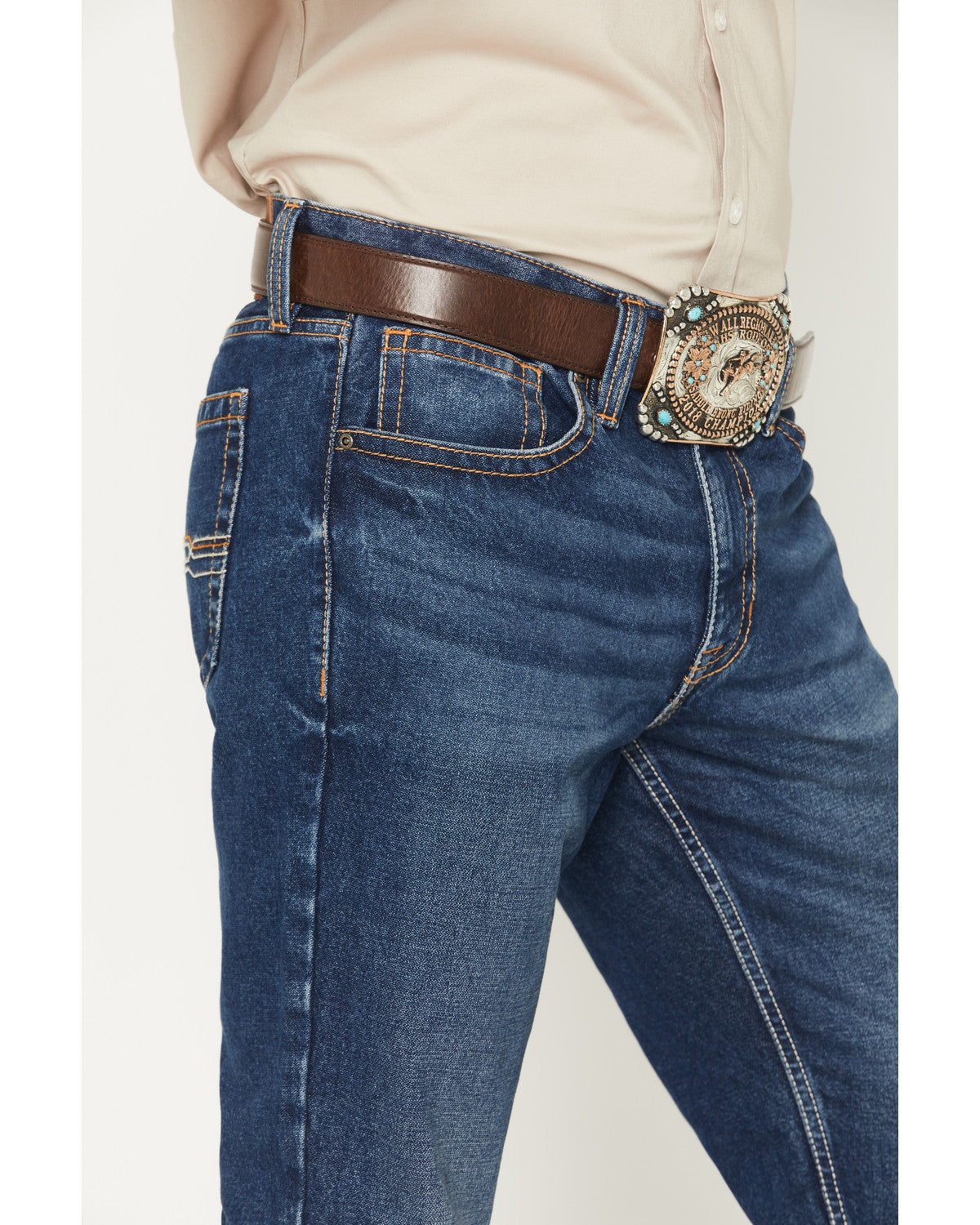 Men's Dakota Wash Jackson Slim Straight Rigid Denim Jeans