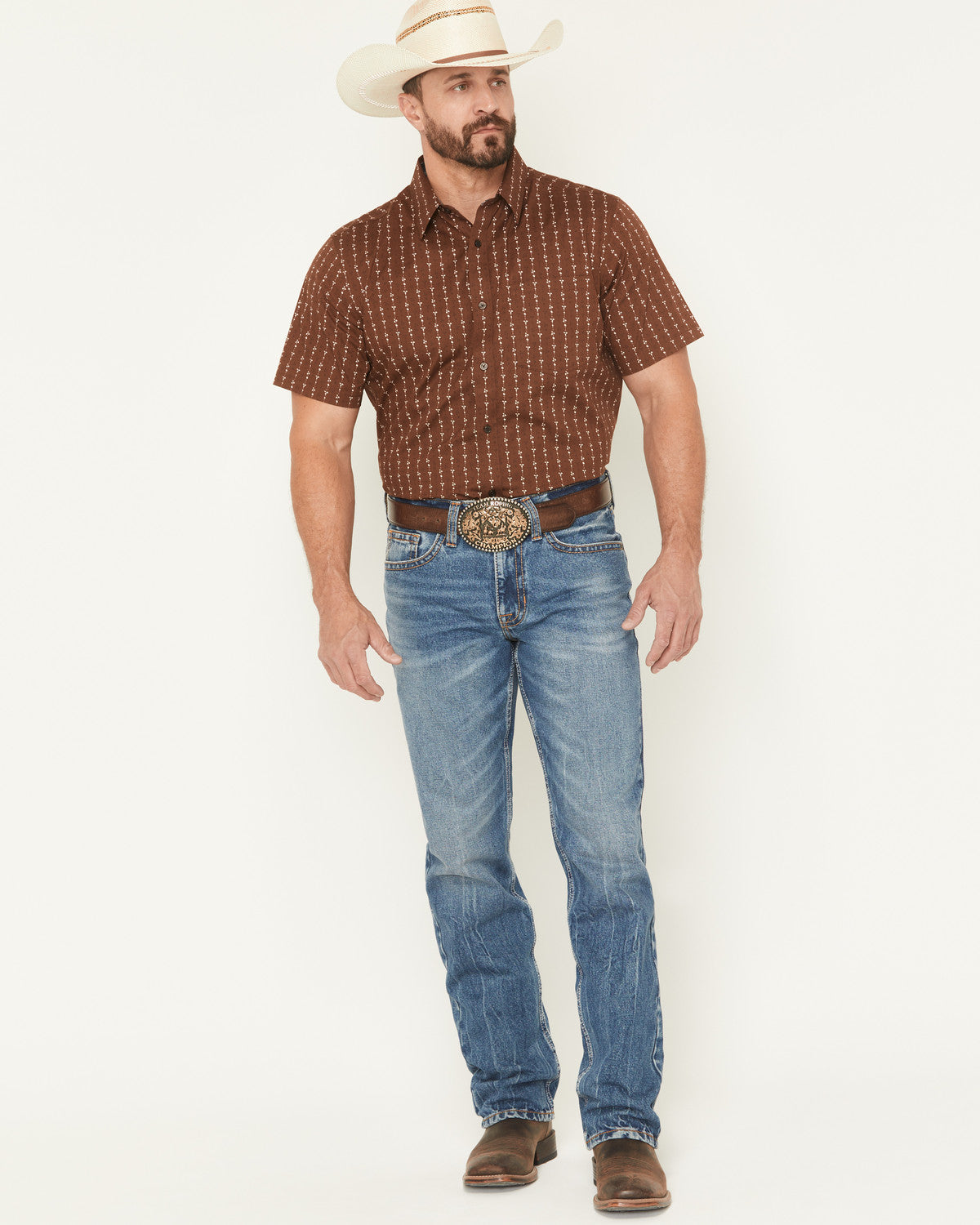Men's Condor Wash Jackson Slim Straight Rigid Denim Jeans
