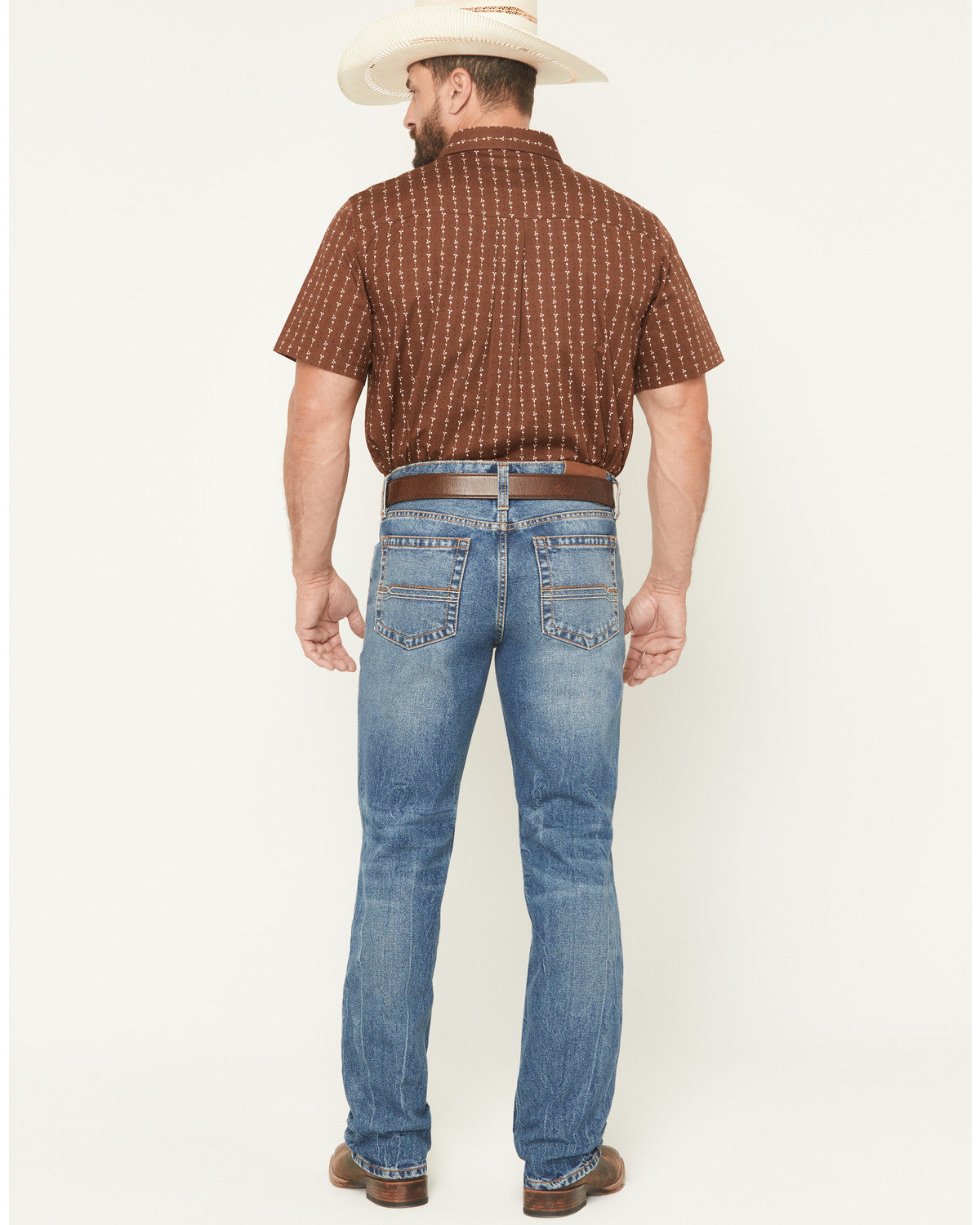 Men's Condor Wash Jackson Slim Straight Rigid Denim Jeans