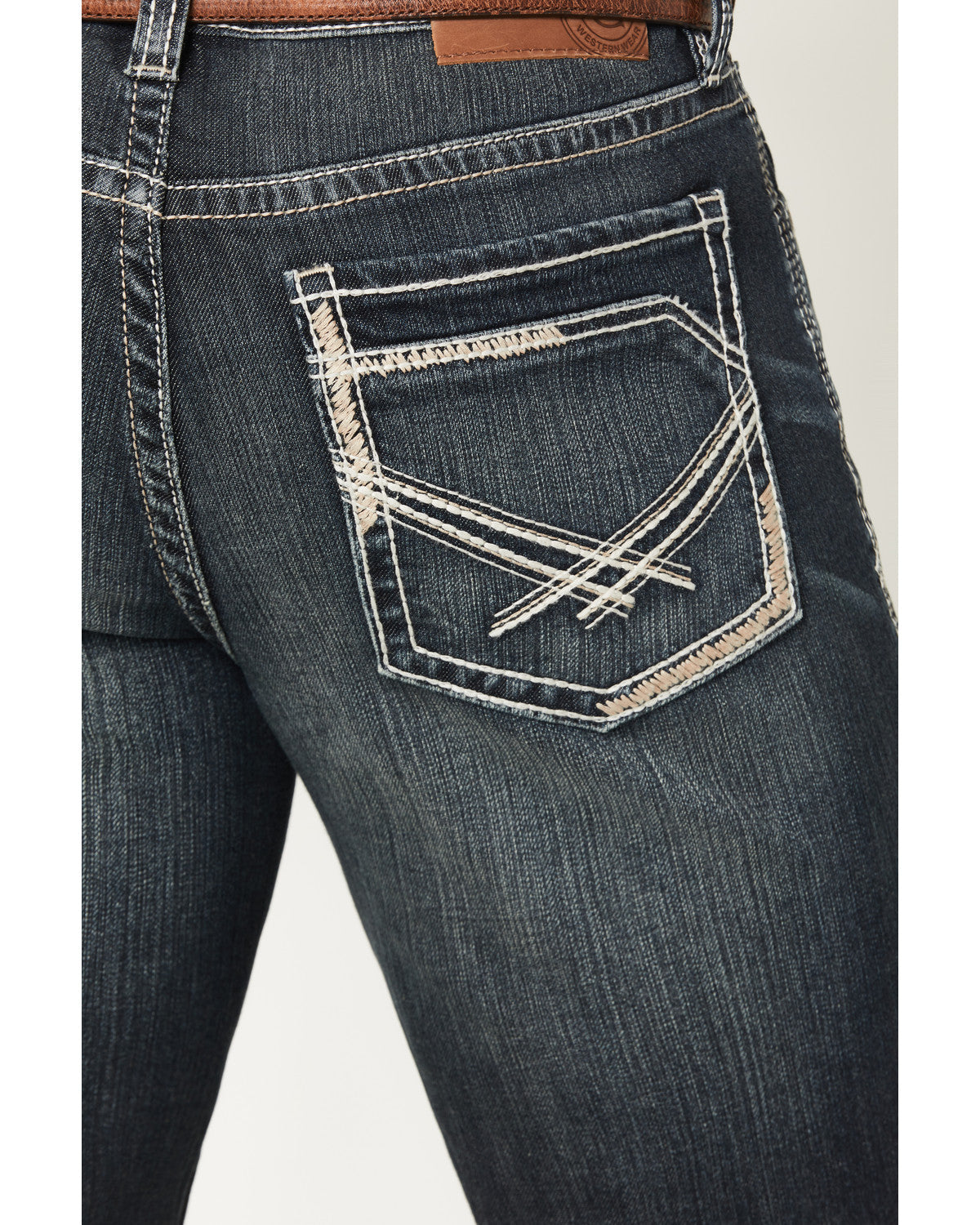 Men's Cayanne Wash Duke Relaxed Bootcut Stretch Denim Jeans