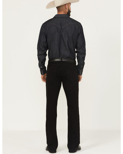 Black 1978® Men's Lawson Wash Dexter Slim Bootcut Stretch D