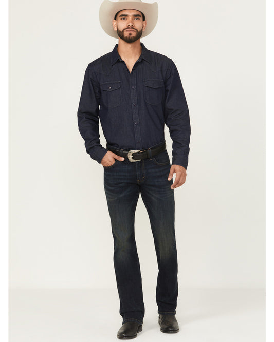 Black 1978® Men's Jericho Wash Dexter Slim Bootcut Stretch