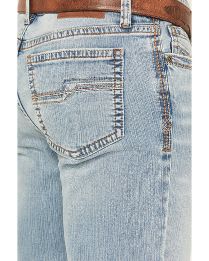 Men's Cyclone Wash Jackson Slim Straight Stretch Denim Jean