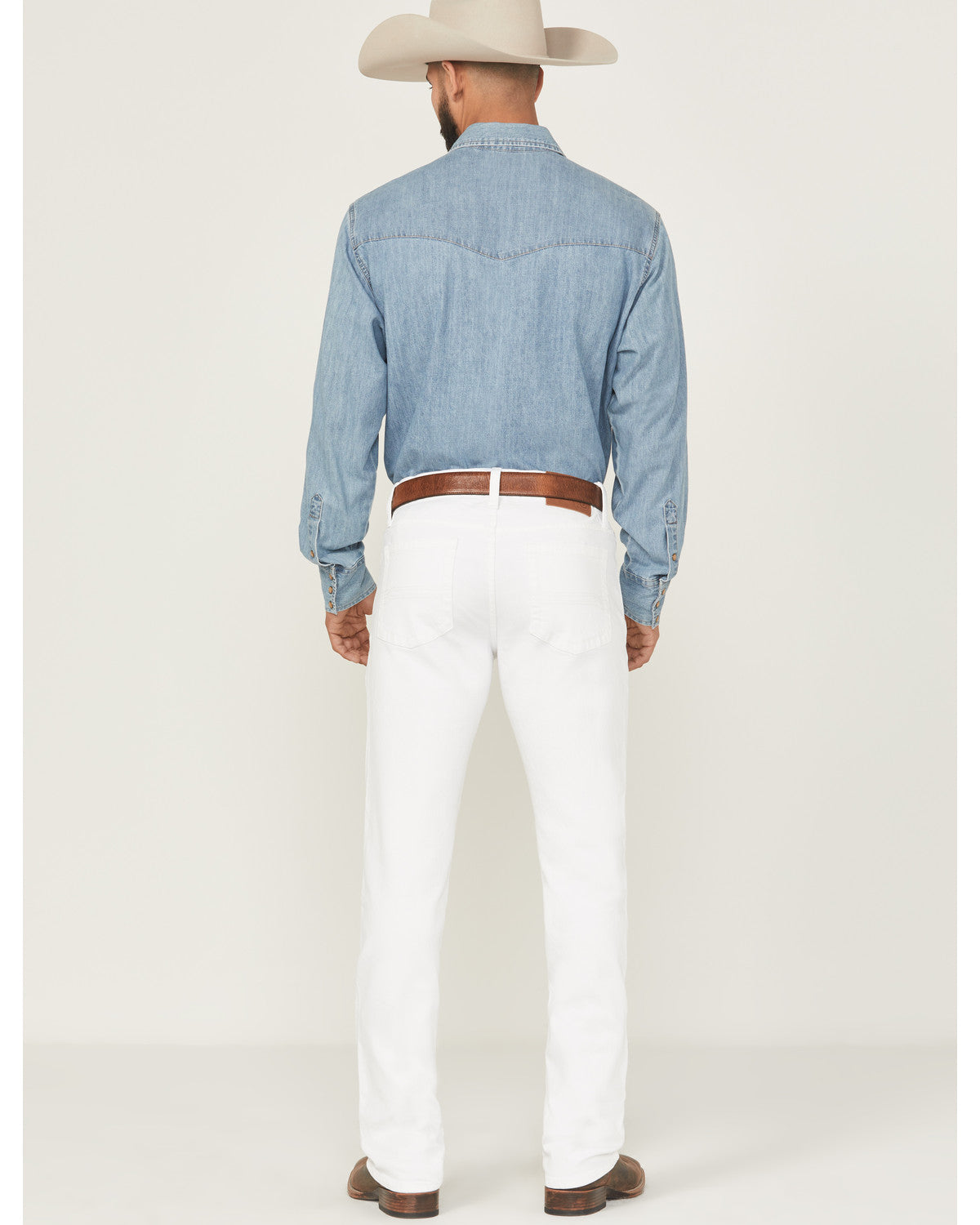 Men's Blanco Wash Jackson Slim Straight Stretch Denim Jeans