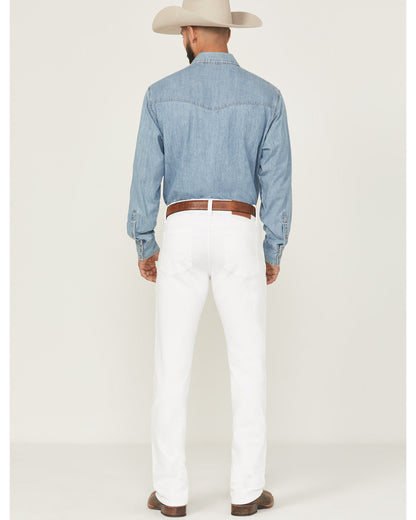 Men's Blanco Wash Jackson Slim Straight Stretch Denim Jeans