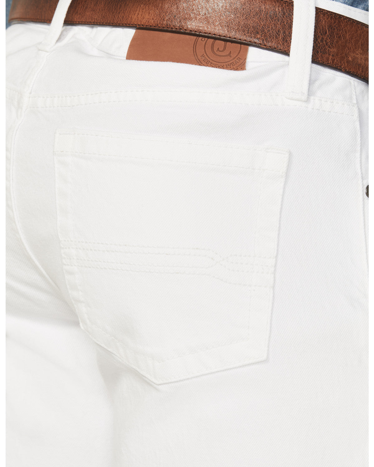 Men's Blanco Wash Jackson Slim Straight Stretch Denim Jeans