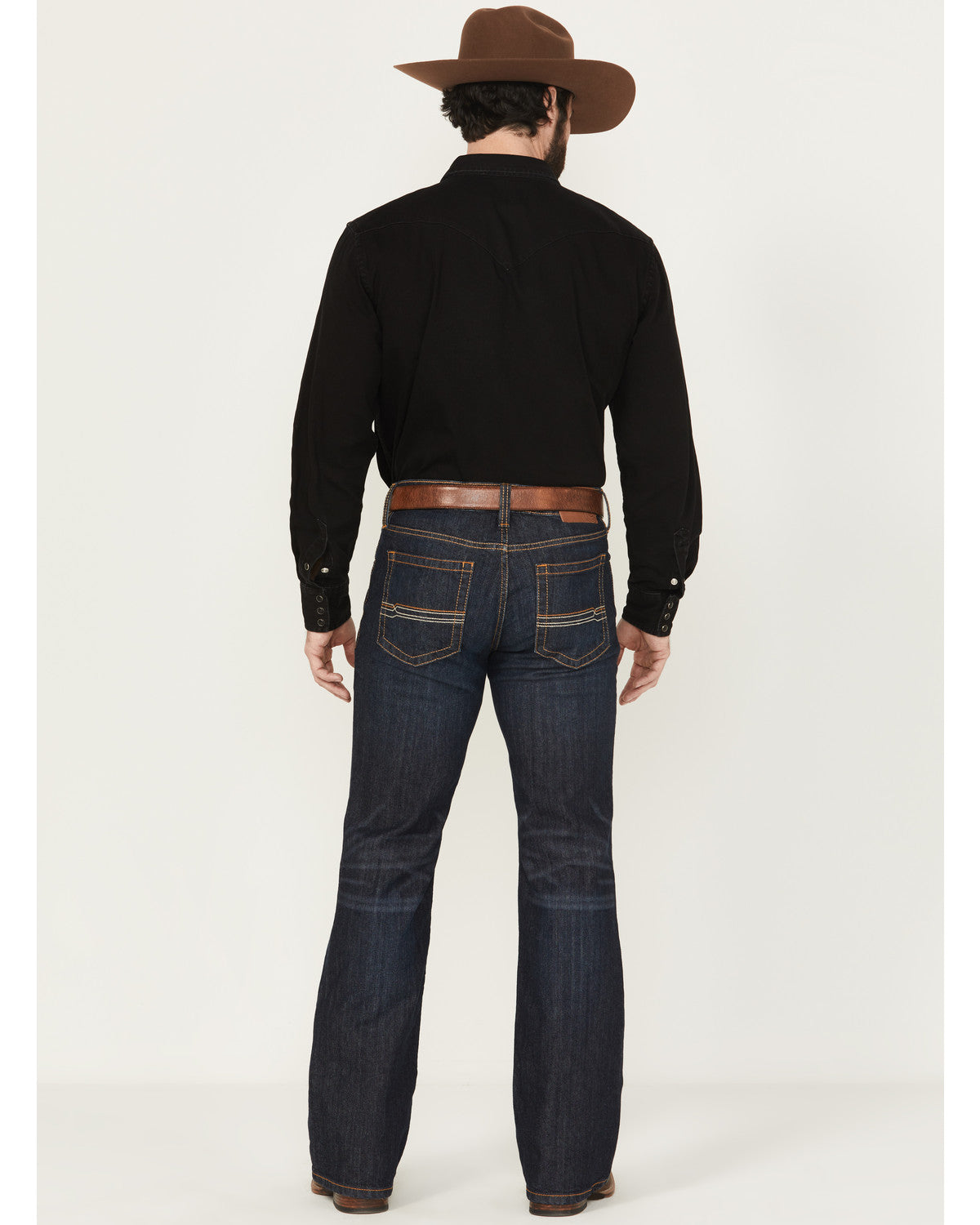 Men's Night Hawk Wash Duke Relaxed Bootcut Stretch Denim Je