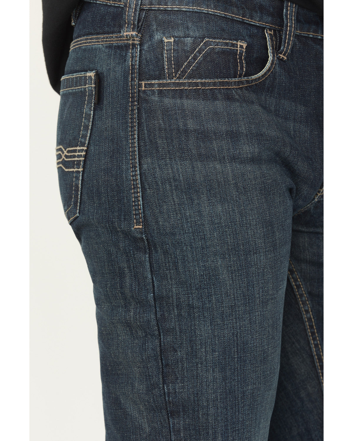 Men's FR Canter Dark Wash Straight Denim Jeans - Big
