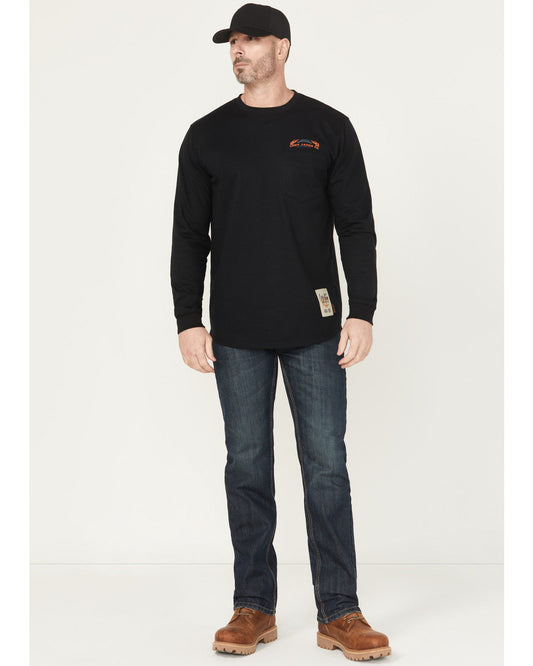 Men's FR Canter Dark Wash Straight Denim Jeans