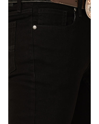 Men's Night Rider Wash Wyatt Slim Bootcut Stretch Denim Jea