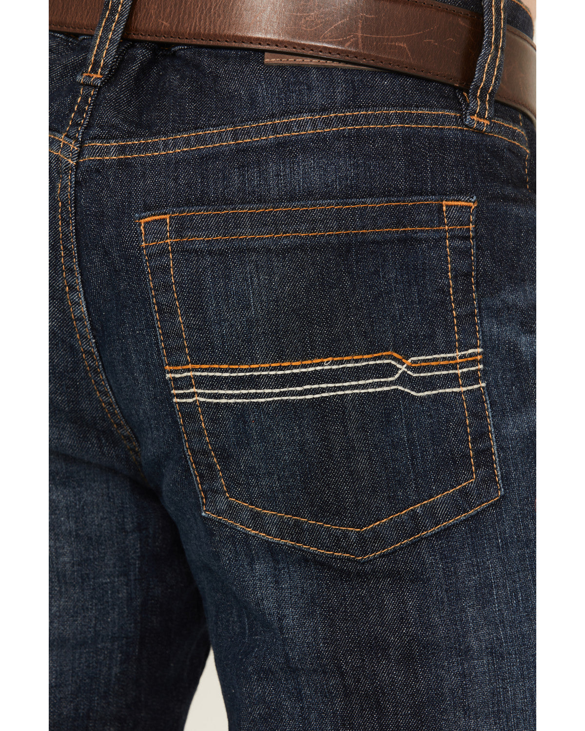 Men's Night Hawk Wash Wyatt Slim Bootcut Stretch Denim Jean