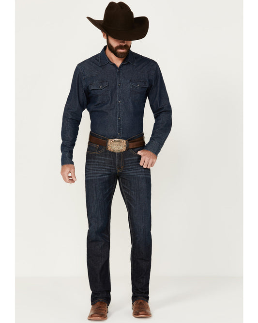 Men's Night Hawk Wash Jackson Slim Straight Stretch Denim J