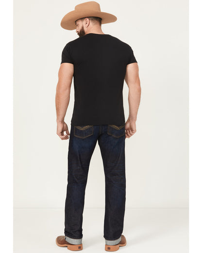 Men's Tucson Wash Jackson Slim Straight Selvedge Rigid Deni
