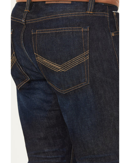 Men's Tucson Wash Jackson Slim Straight Selvedge Rigid Deni