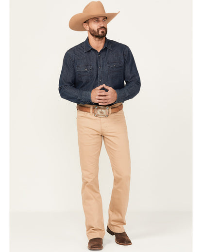 Men's Dalton Wash Wyatt Slim Bootcut Stretch Denim Jeans
