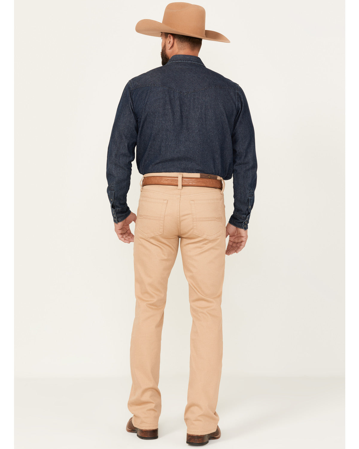 Men's Dalton Wash Wyatt Slim Bootcut Stretch Denim Jeans