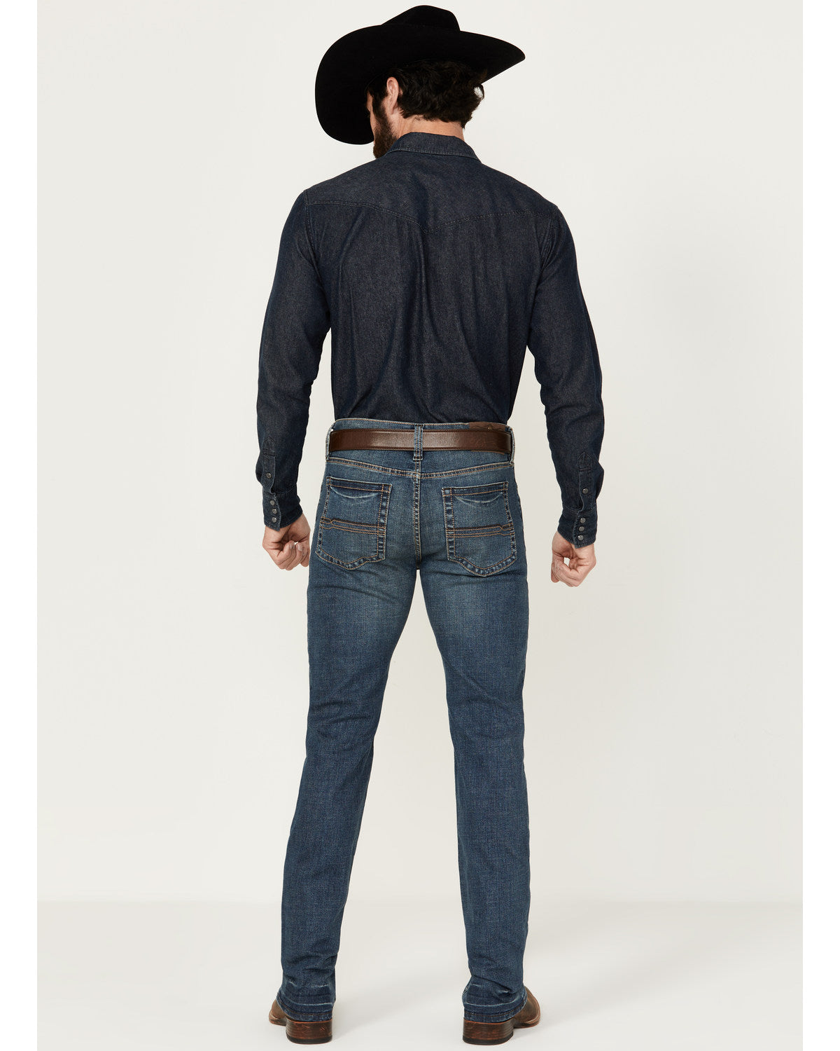 Men's Grullo Wash Jackson Slim Straight Stretch Denim Jeans