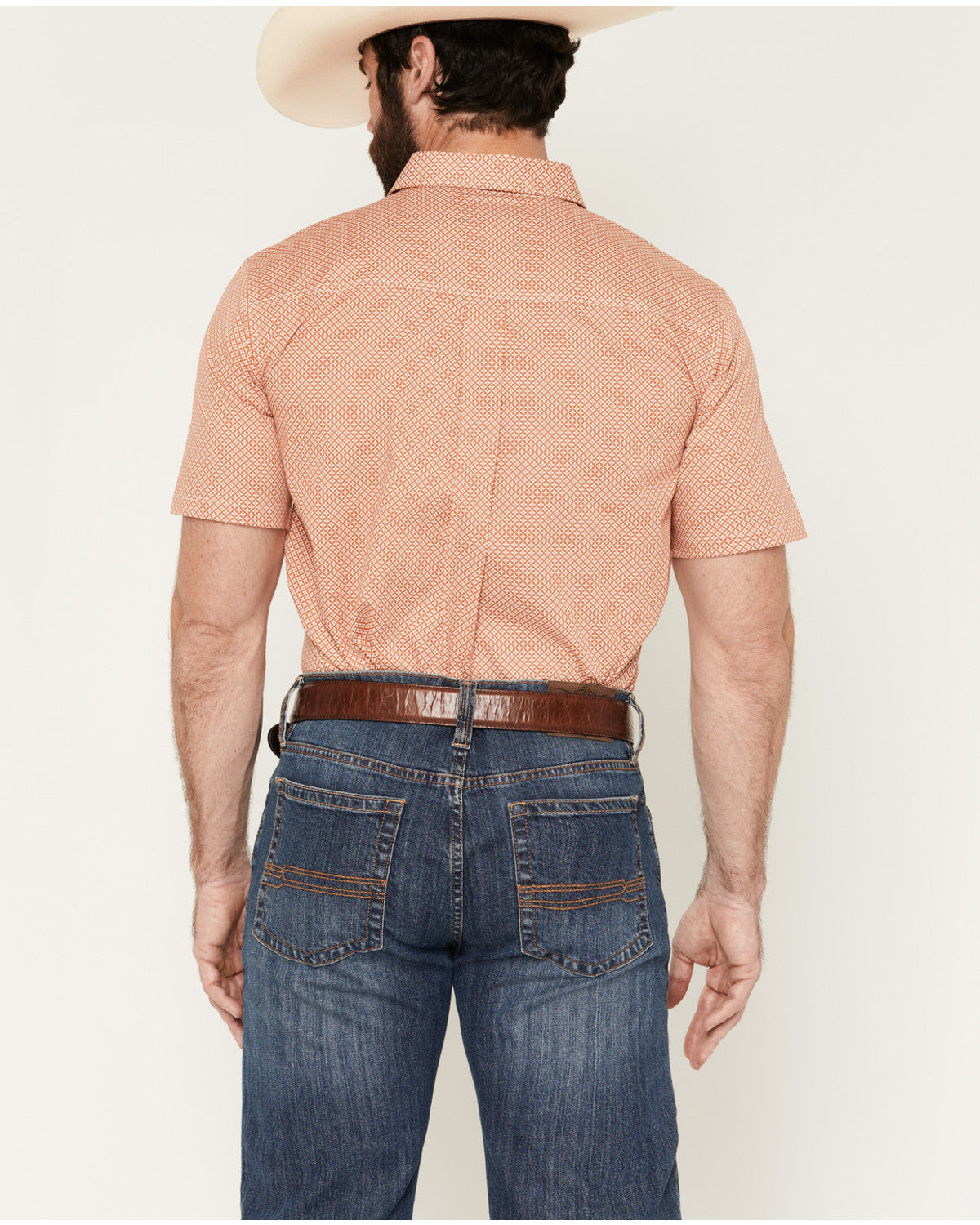 Men's Grill And Greet Medallion Print Short Sleeve Stretch
