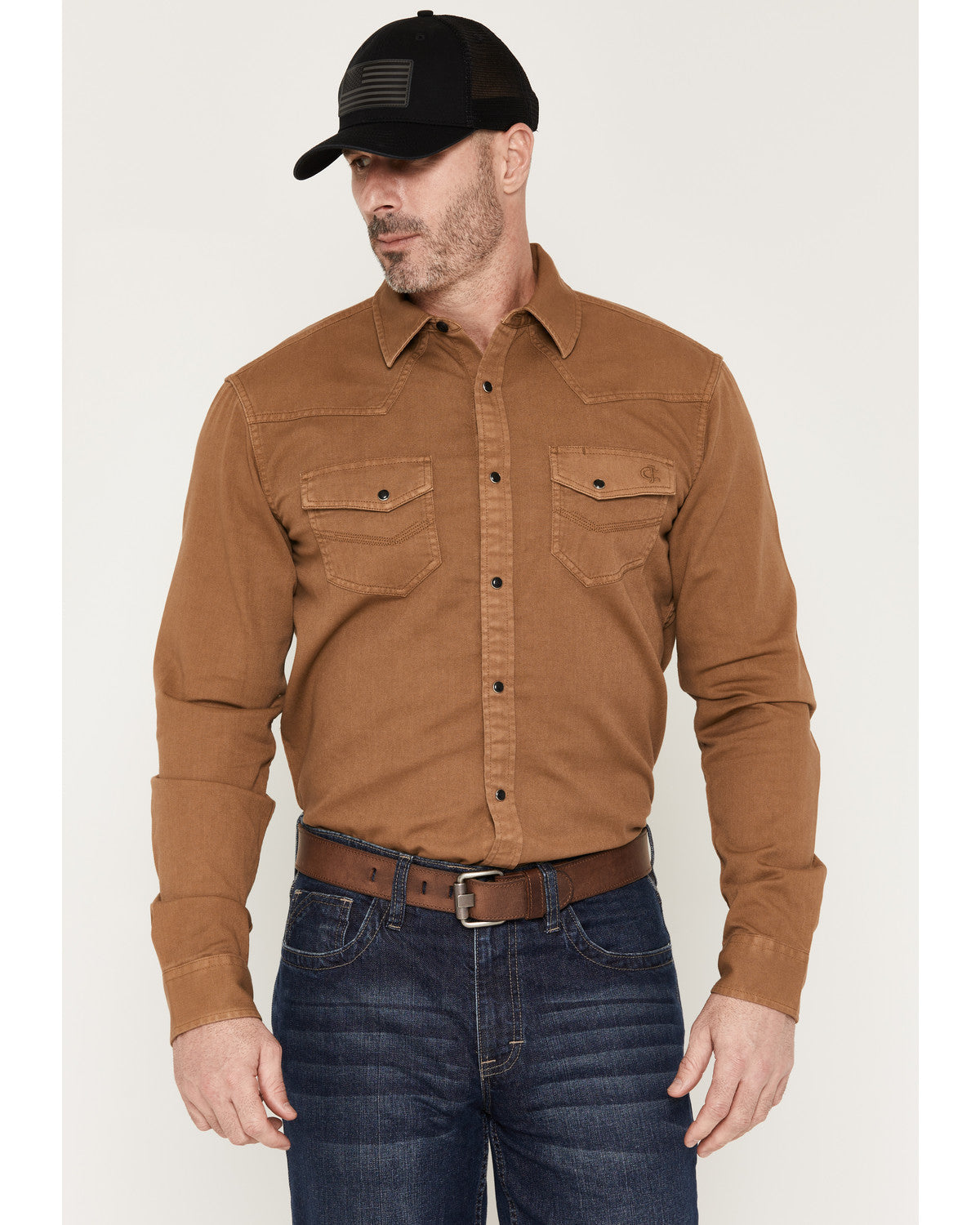 Men's FR Medora Long Sleeve Snap Western Work Shirt