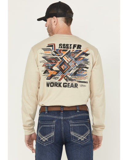 Men's FR Thrasher Long Sleeve Graphic Work Shirt
