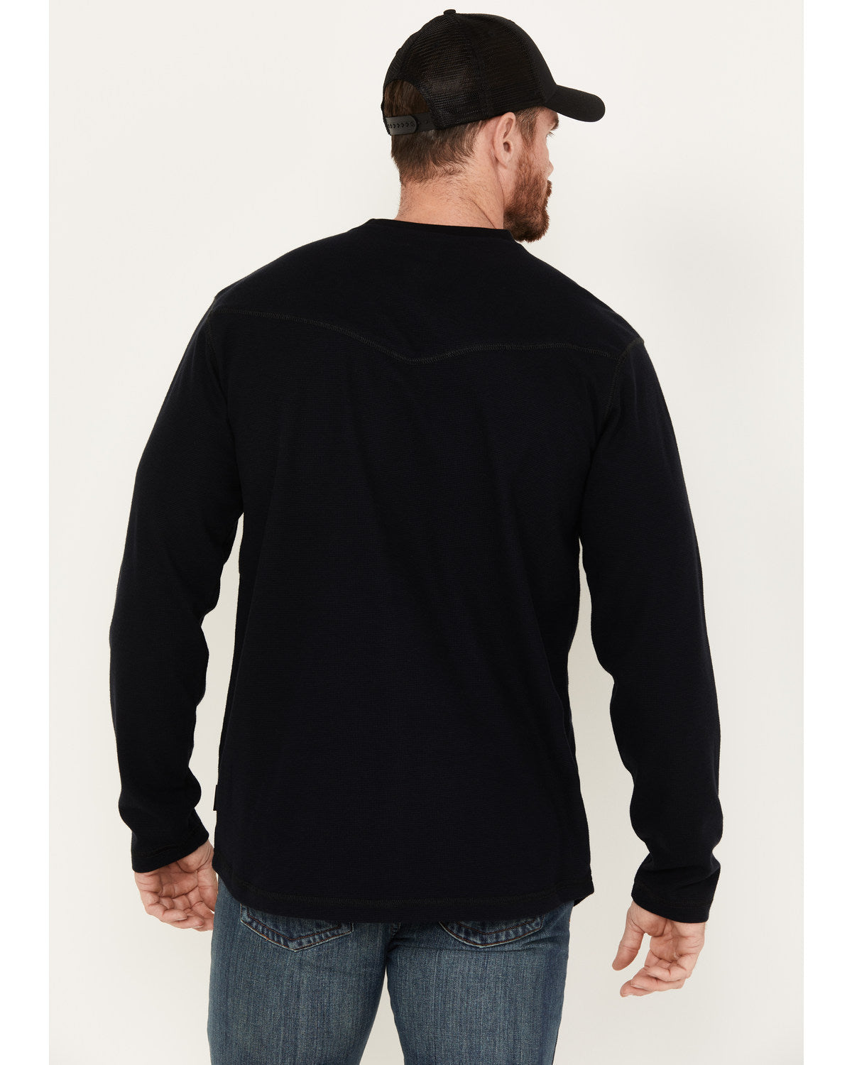 Men's FR Thermal Crew Long Sleeve Work Shirt