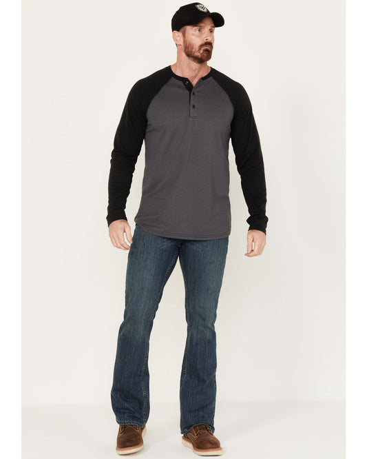 Men's FR Bozeman Medium Wash Slim Bootcut Work Jeans