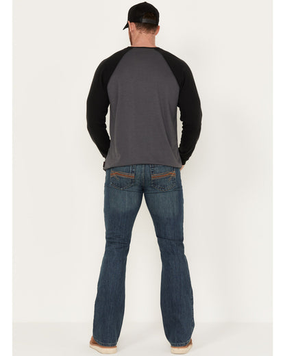 Men's FR Bozeman Medium Wash Slim Bootcut Work Jeans