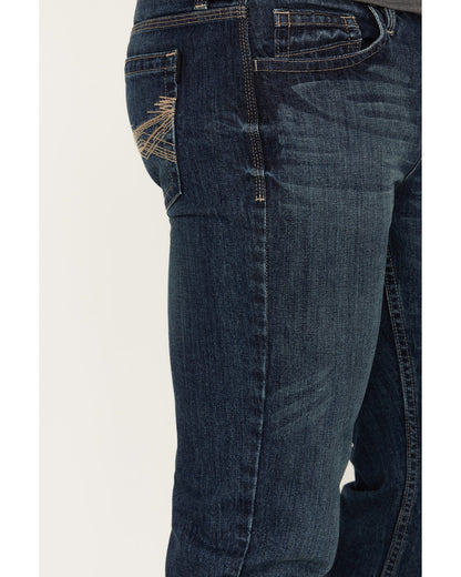 Men's FR Sidewinder Slim Straight Medium Wash Work Jeans
