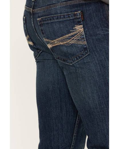 Men's FR Sidewinder Slim Straight Medium Wash Work Jeans