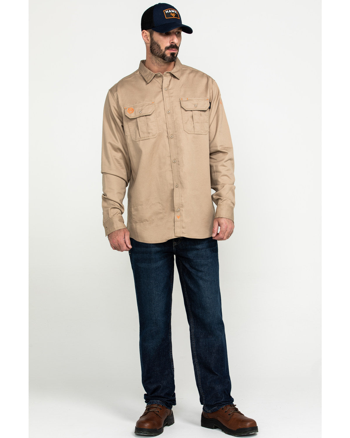 Men's FR Milliken Slim Straight Work Jeans