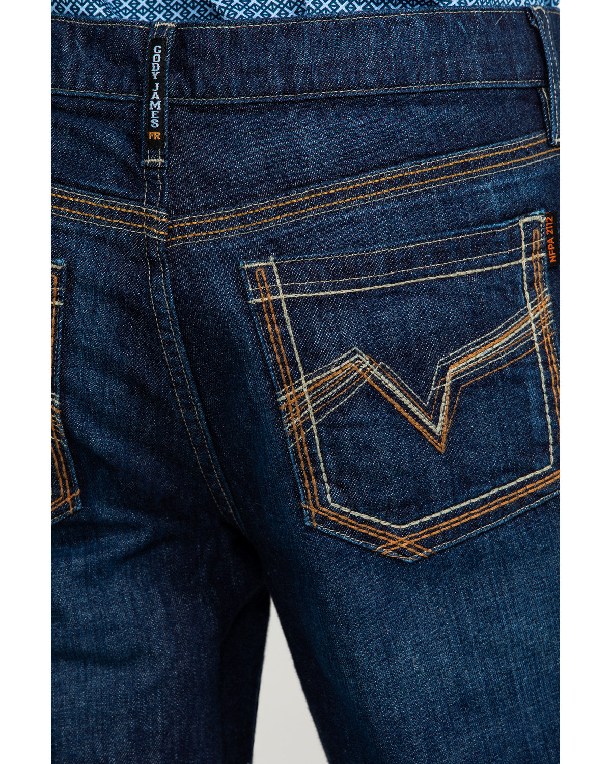 Men's FR Milliken Dark Slim Bootcut Work Jeans