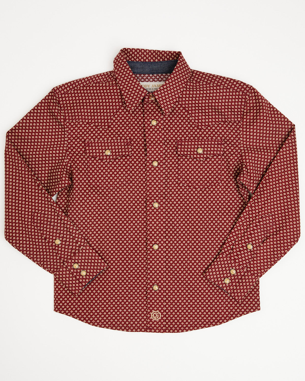 Toddler Boys' NFR Geo Print Long Sleeve Snap Stretch Wester