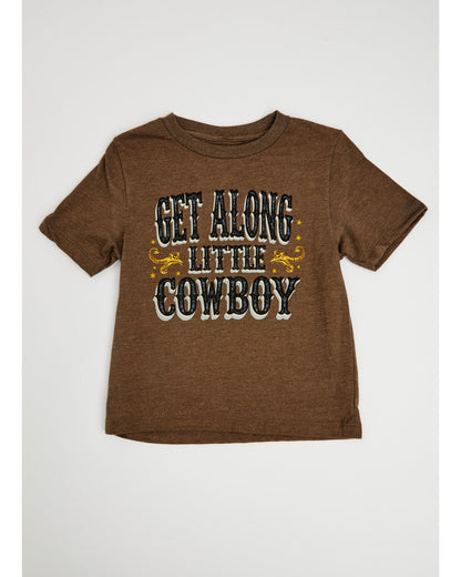 Toddler Boys' Get Along Little Cowboy Short Sleeve Graphic