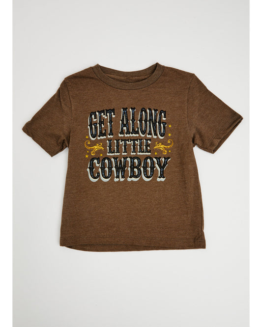 Toddler Boys' Get Along Little Cowboy Short Sleeve Graphic