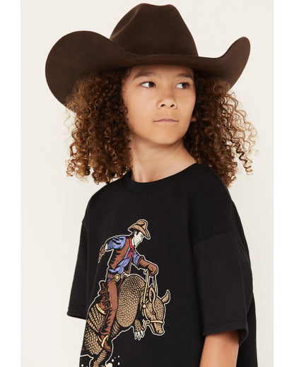 Boys' Armadillo Rider Short Sleeve Graphic T-Shirt
