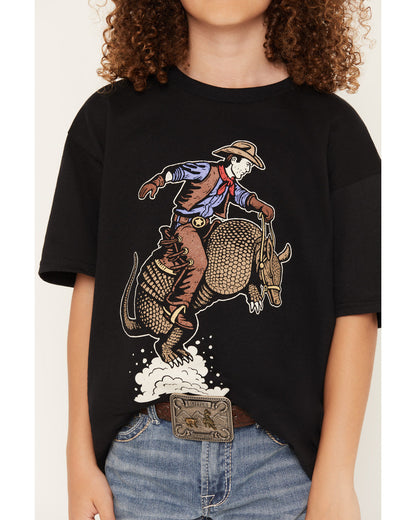 Boys' Armadillo Rider Short Sleeve Graphic T-Shirt