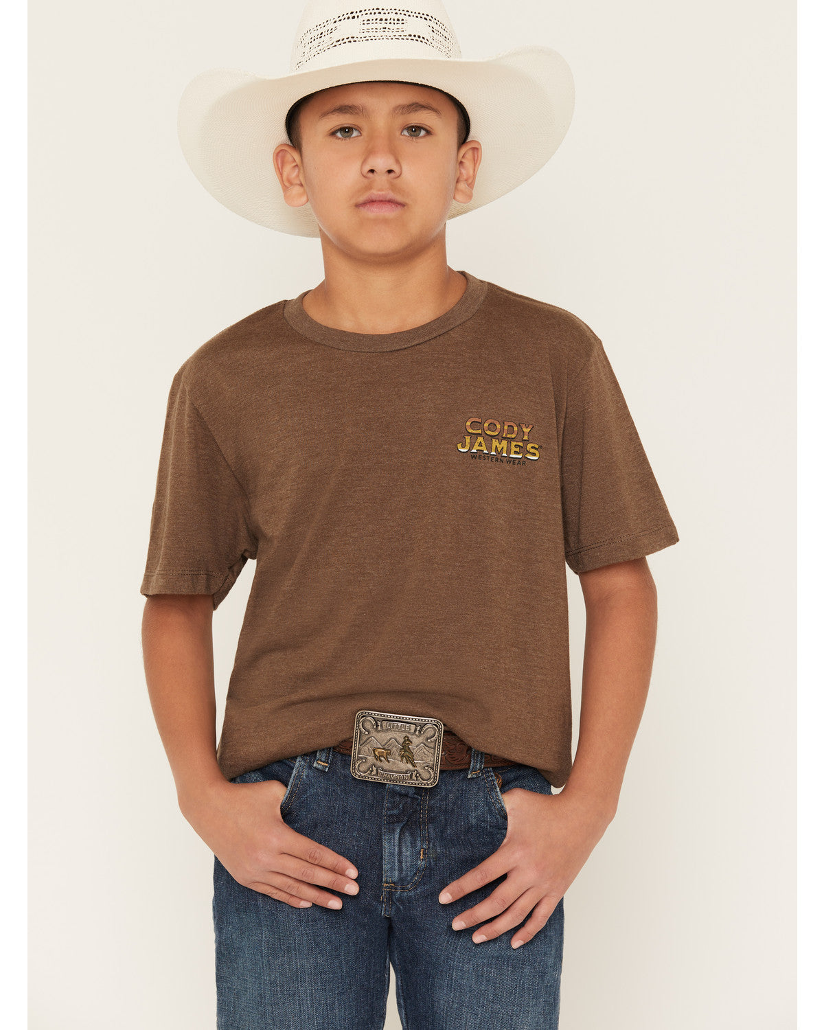 Boys' Frontier Bison Short Sleeve Graphic T-Shirt
