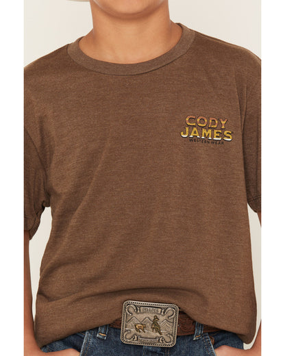 Boys' Frontier Bison Short Sleeve Graphic T-Shirt