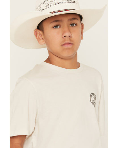 Boy's Original Cowboy Logo Short Sleeve Graphic T-Shirt
