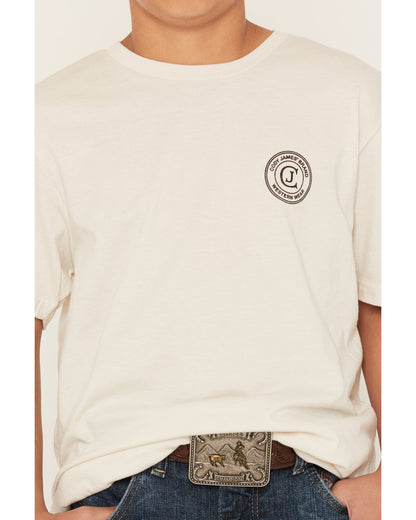Boy's Original Cowboy Logo Short Sleeve Graphic T-Shirt