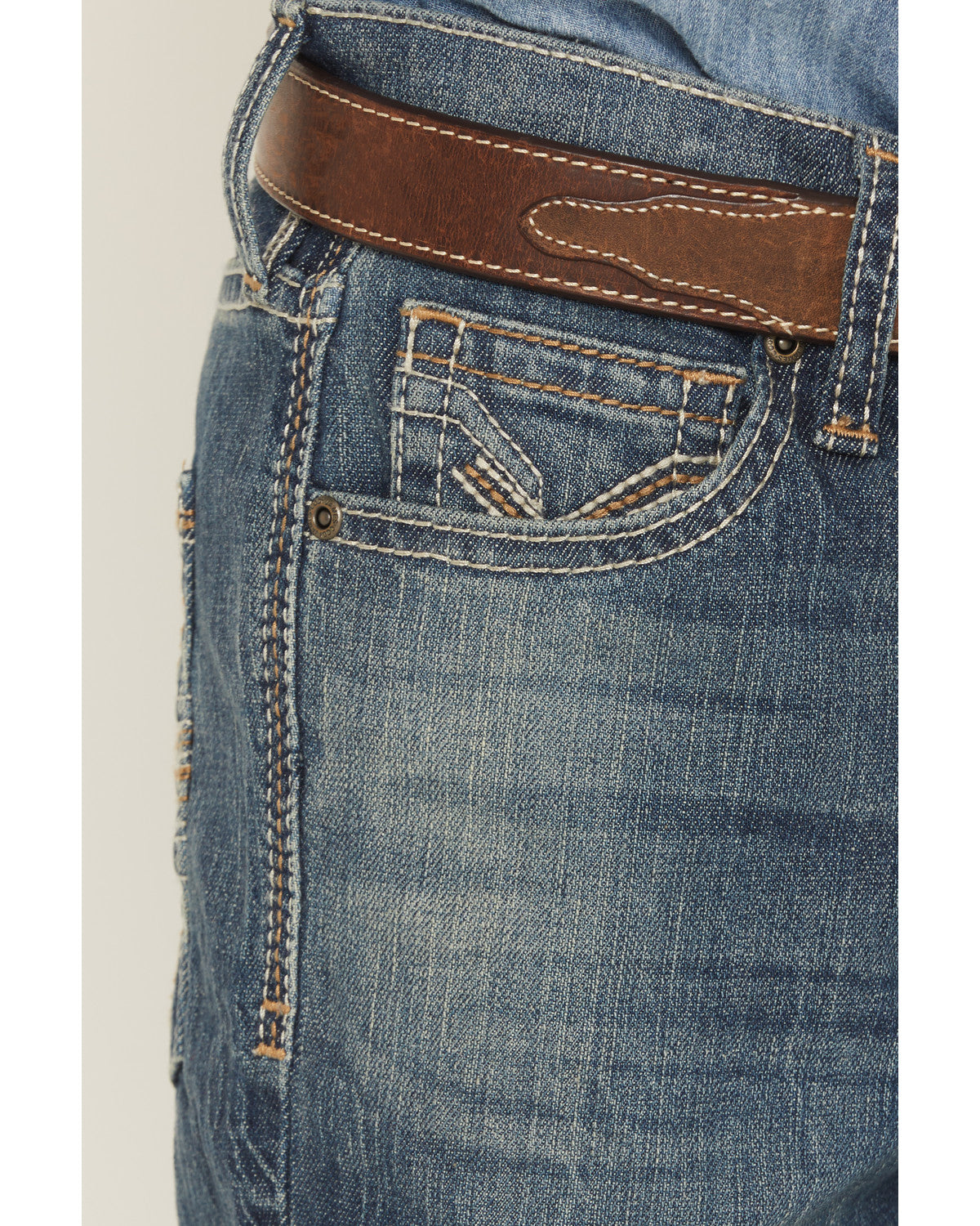 Boys' Texas Dark Wash Relaxed Bootcut Stretch Denim Jeans