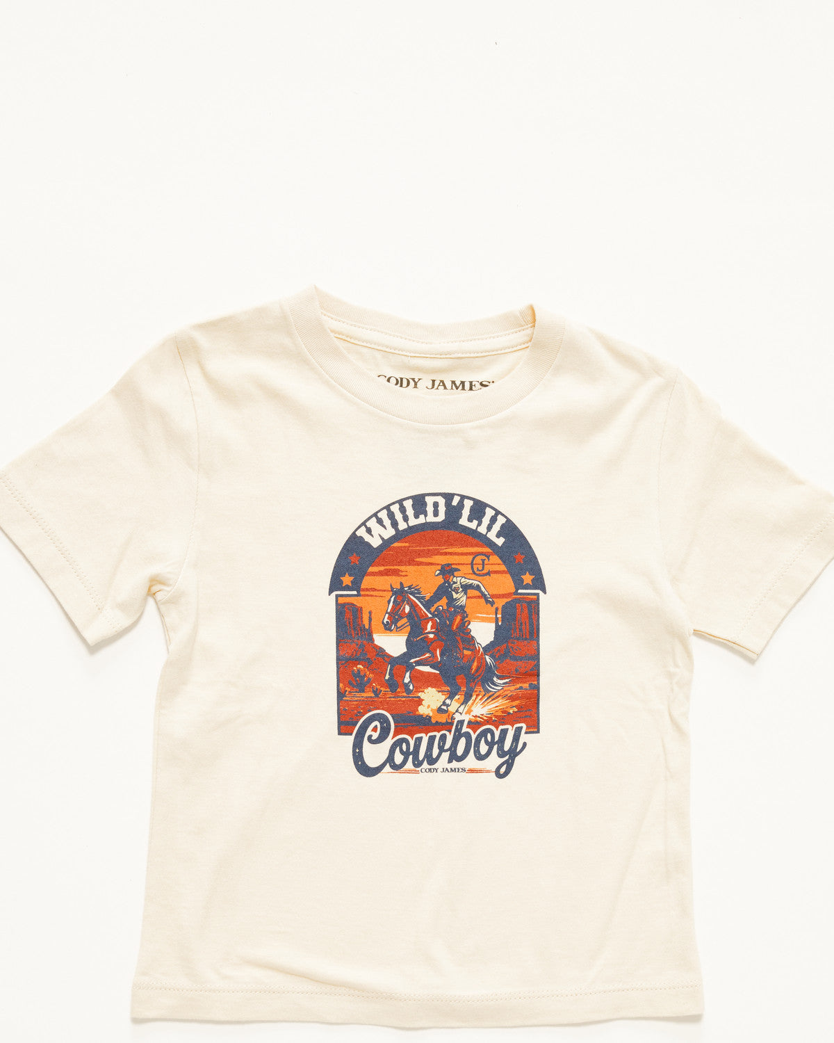 Toddler Boys' Wild Lil Cowboy Short Sleeve Graphic T-Shirt