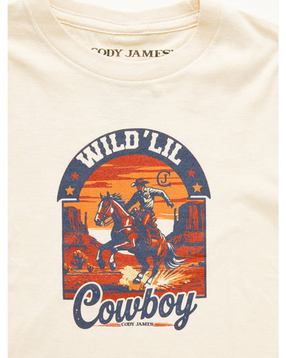 Toddler Boys' Wild Lil Cowboy Short Sleeve Graphic T-Shirt