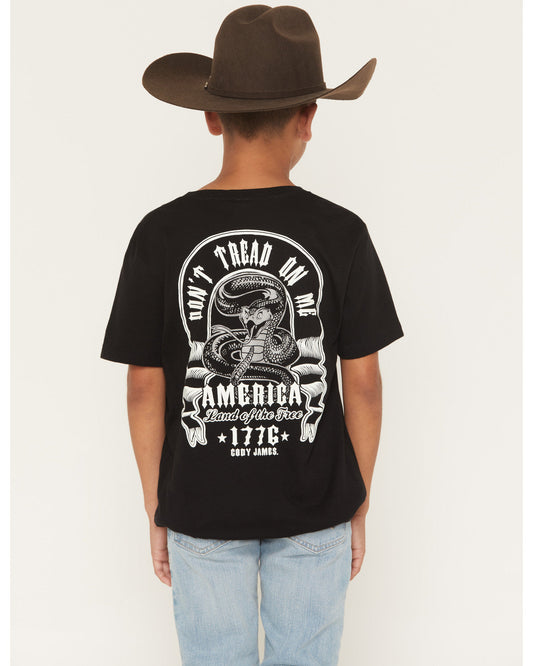 Boys' Don't Tread On Me Short Sleeve Graphic T-Shirt