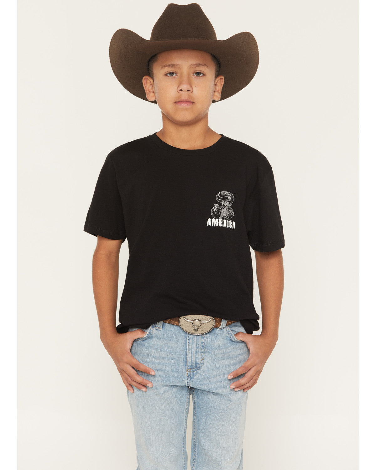 Boys' Don't Tread On Me Short Sleeve Graphic T-Shirt