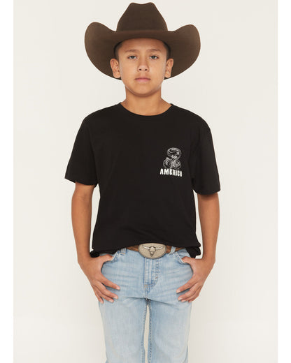 Boys' Don't Tread On Me Short Sleeve Graphic T-Shirt