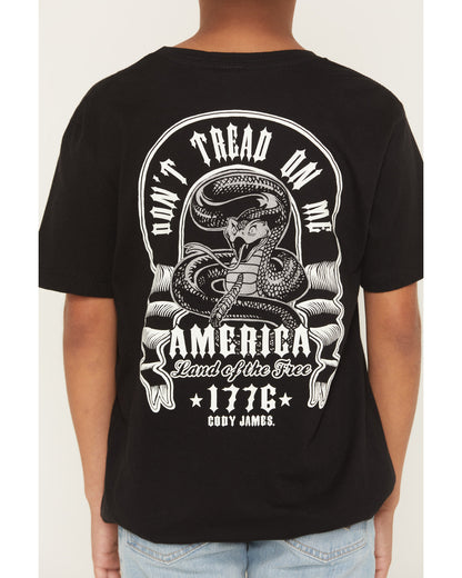 Boys' Don't Tread On Me Short Sleeve Graphic T-Shirt